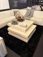 Salon tafel €200,- wit japandi stijl, Ophalen