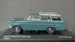 Opel Rekord p2 Caravan Riva Grau 1:43 Minichamps Pol, Hobby en Vrije tijd, Modelauto's | 1:43, Ophalen of Verzenden, Nieuw, Auto