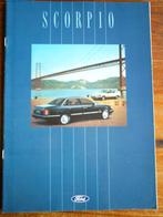 Ford Scorpio o.a. V6 / Ghia / 4 x 4 [ 7 / 1990 36 pag., Verzenden, Zo goed als nieuw, Ford