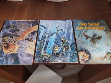 3 delen, complete serie 'Legende der Dorre Gewesten' igst beschikbaar voor biedingen