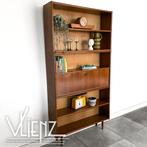 Vintage, boekenkast, secretaire, drie delen, Ophalen, Gebruikt, 100 tot 150 cm, -