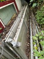 Panelen overheaddeur 405x60, Ophalen, Gebruikt, Aluminium