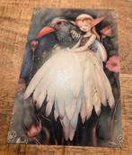 Elfje zit naast vogel, Verzenden, 1980 tot heden, Ongelopen, Overige thema's