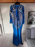 Takshita kaftan maat m l, Kleding | Dames, Jurken, Maat 38/40 (M), Blauw, Ophalen of Verzenden, Zo goed als nieuw