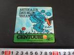 sticker Aktie A.U.B. Da's mijn vakantie CENTOURI Vliegvakant, Verzamelen, Stickers, Ophalen, Zo goed als nieuw, Bedrijf of Vereniging