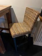 4 barkrukken, Ophalen, Gebruikt, 60 tot 90 cm, Riet