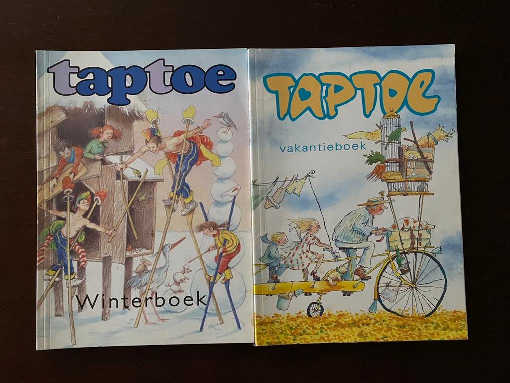 Taptoe winterboek 2x en vakantieboek 2x, Boeken, Ophalen of Verzenden, Zo goed als nieuw