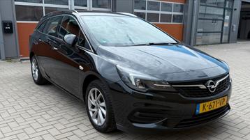 Opel Astra 1.2 Turbo 130pk Start/stop 2021 Zwart beschikbaar voor biedingen