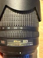 Nikon AF-S DX Nikkor 18-105mm f/3.5-5.6G ED VR, Ophalen, Zo goed als nieuw, Standaardlens
