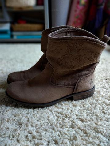 PX Suede Enkellaarsjes, maat 39 beschikbaar voor biedingen