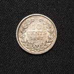 10 cent 1887, Postzegels en Munten, Munten | Nederland, Koning Willem III, Verzenden, Zilver, 10 cent