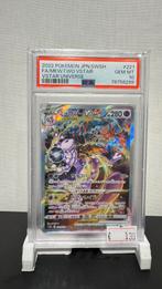 Mewtwo Vstar PSA 10  S12a 221, Ophalen of Verzenden, Zo goed als nieuw, Losse kaart, Foil