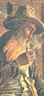 Klassiek Schilderij - Jager met Honden, Antiek en Kunst, Ophalen of Verzenden