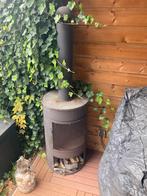 Stalen tuinhaard, Ophalen, Gebruikt