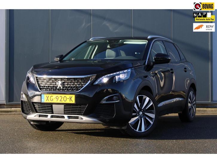 Peugeot 3008 1.6 PureTech Blue Lease Premium Automaat, Leder, Auto's, Peugeot, Bedrijf, Te koop, 360° camera, ABS, Achteruitrijcamera