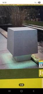2 stuks prachtige terras buitenlampen  ook om op te zitten., Ophalen of Verzenden, Zo goed als nieuw, Minder dan 50 watt