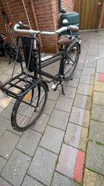 Mooie zwarte transportfiets, Gebruikt, Versnellingen, 53 tot 57 cm, Ophalen