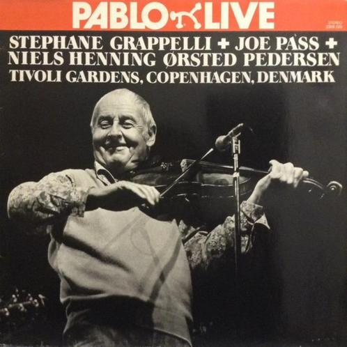 LP - Stéphane Grappelli + Joe Pass + Niels-Henning Ørsted Pe, Cd's en Dvd's, Vinyl | Jazz en Blues, Gebruikt, Jazz, 1960 tot 1980