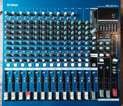 Yamaha MG16/6FX, Muziek en Instrumenten, Mengpanelen, Gebruikt, Ophalen
