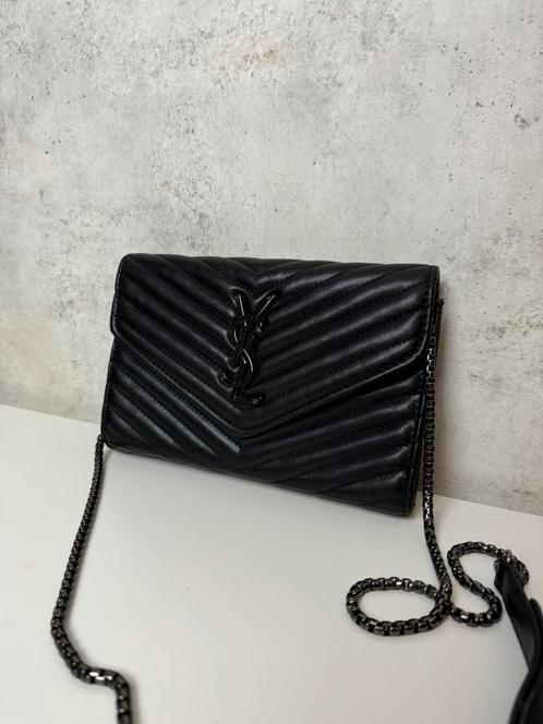 YSL tas, Sieraden, Tassen en Uiterlijk, Tassen | Damestassen, Zo goed als nieuw, Zwart, Ophalen of Verzenden