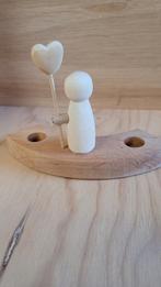 DIY pegdoll popje met handje, Ophalen of Verzenden, Nieuw, Overige materialen, Minder dan 25 cm