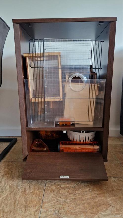 Omlet gerbil of hamster kooi + toebehoren, Dieren en Toebehoren, Knaagdieren en Konijnen | Hokken en Kooien, Gebruikt, Kooi, Minder dan 60 cm