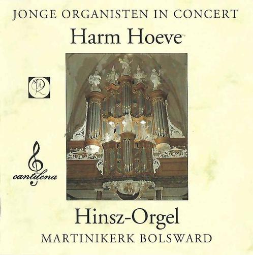 OrgelCD: Harm Hoeve - Martinikerk Bolsward - Jonge organiste, Cd's en Dvd's, Cd's | Religie en Gospel, Zo goed als nieuw, Koren of Klassiek