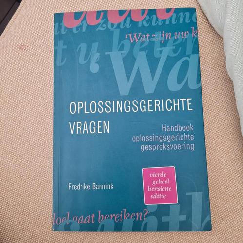 Oplossingsgerichte vragen, Boeken, Advies, Hulp en Training, Zo goed als nieuw, Ophalen of Verzenden