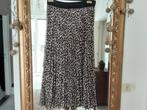 Leuke panterprint maxi rok, Kleding | Dames, Maat 38/40 (M), Bruin, Ophalen of Verzenden, Zo goed als nieuw