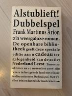 Alstublieft! Dubbelspel, Ophalen of Verzenden, Zo goed als nieuw