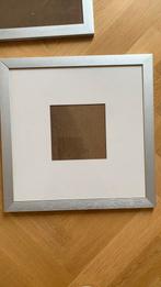 2 foto/schilderijlijsten met glas en aluminium rand, Ophalen of Verzenden, Nieuw
