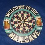 Wandbord mancave, Sport en Fitness, Darts, Ophalen of Verzenden, Nieuw, Dartbord