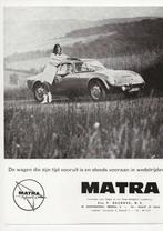 Matra tijd vooruit leaflet auto (mat), Ophalen of Verzenden, Zo goed als nieuw, Overige merken