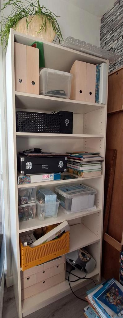 Billy boekenkasten, Huis en Inrichting, Kasten | Boekenkasten, Gebruikt, 50 tot 100 cm, 200 cm of meer, 25 tot 50 cm, Met plank(en)