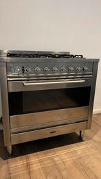 Luxe Boretti ILVE 6 pits gasforn zelden gebruikt,nieuwstaat, Ophalen, 60 cm of meer, Grill, Zo goed als nieuw