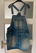 Denim salopette jurk met bretels, Blauw, Maat 42/44 (L), Ophalen of Verzenden, Zo goed als nieuw