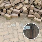 herbruik partij gebakken klinkerkeien geel, Ophalen, Gebruikt, Klinkers, 10 m² of meer