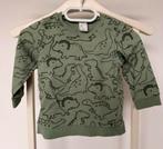 H&M groene dino trui sweater dinosaurus 80, Kinderen en Baby's, Babykleding | Maat 80, H&M, Ophalen of Verzenden, Zo goed als nieuw