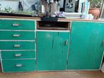 Vintage keuken meubel Jaren '60 Te Koop!, Huis en Inrichting, Kasten | Dressoirs, Ophalen, Gebruikt, 25 tot 50 cm