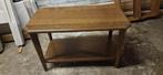 Eiken bijzettafel, Ophalen, Rechthoekig, Minder dan 55 cm