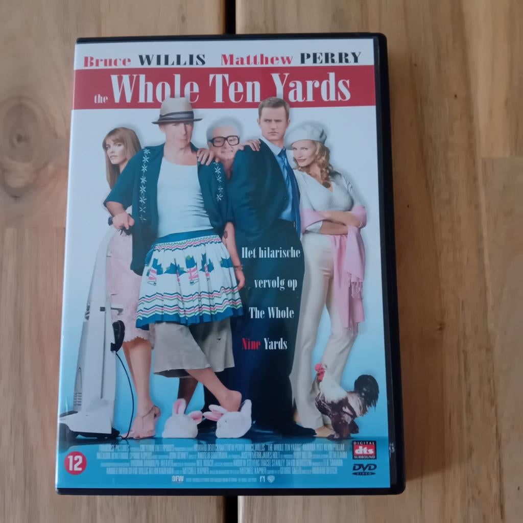The Whole Ten Yards DVD - Bruce Willis, Matthew Perry, Cd's en Dvd's, Vanaf 12 jaar, Ophalen of Verzenden, Zo goed als nieuw