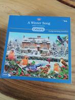 Gibsons puzzel A winter song, 1000 stukjes, Ophalen of Verzenden, 500 t/m 1500 stukjes, Zo goed als nieuw, Legpuzzel