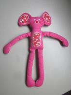 Hema zacht katoenen roze slungel bungel knuffel muis, Ophalen of Verzenden, Zo goed als nieuw, Overige typen