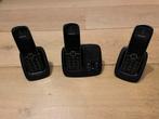 Philips CD495 Trio DECT Telefoon met Antwoordapparaat, Ophalen of Verzenden, Gebruikt, 3 handsets
