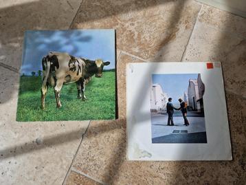 2 Pink Floyd Albums LP Vinyl beschikbaar voor biedingen