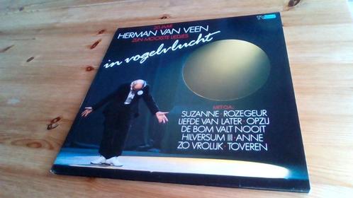 Herman van Veen 20 jaar z`n mooiste liedjes in Vogelvlucht, Cd's en Dvd's, Vinyl | Nederlandstalig, Zo goed als nieuw, Levenslied of Smartlap