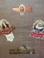 Sigarenbandjes 1950/1960 blz van A tot W, Verzamelen, Ophalen of Verzenden, Gebruikt, Sigarenbandjes