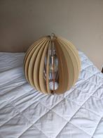 Houten Hanglamp - Sfeervolle Verlichting, Ophalen of Verzenden, Zo goed als nieuw, Hout, Minder dan 50 cm