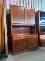 Vintage deense kast highboard opbergkast, Ophalen, Gebruikt, X, 25 tot 50 cm
