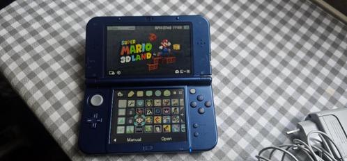 New Nintendo 3DS LL/XL incl. 64GB micro SD kaart + CFW, Spelcomputers en Games, Spelcomputers | Nintendo 2DS en 3DS, Zo goed als nieuw